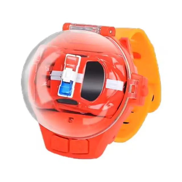 Kids Mini Watch Remote Control Car Toy 2.4Ghz RC Wrist Watch Racing Car USB Rechargeable Cute Mini Car