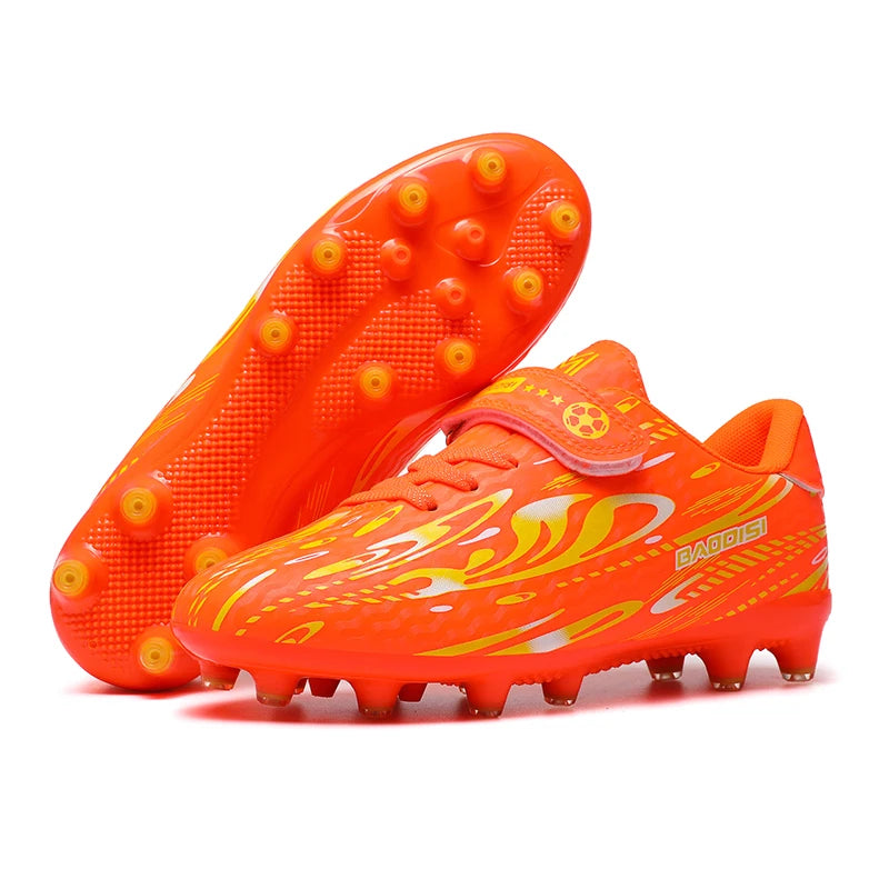 Kids Soccer Cleats Boys Girls Training Football Cleats Youth Soccer Shoes for Little/Big Professional Athletic Outdoor Football