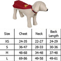 Clothes Clark Cosplay Kent Pet Dog Costume Fantasia Puppy Red Cloak Cape Halloween Carnival Party Disguise Clothing Suit