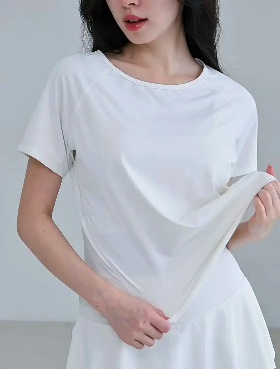 Sports T-Shirt for Women in Summer, Breathable, Sexy, Beautiful Back Fitness Wear, Quick-Drying Running Training Short-Sleeved Yoga Top