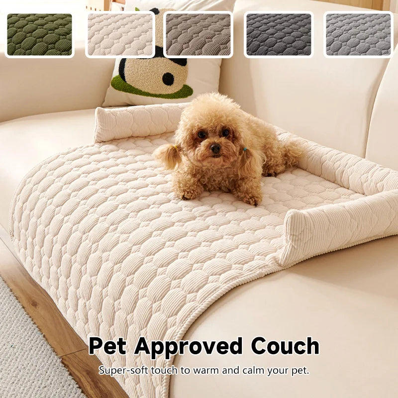 Thickened Pet Sofa Cushion Anti-Scratch Non-Slip Dog And Cat Sleeping Nest Kennel Pad Cozy Pet Bed for Cats And Dogs