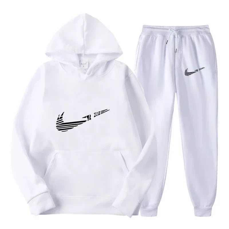 A versatile multi-functional sportswear suitable for both men and women, featuring a hooded sweatshirt, suitable for outdoor tra
