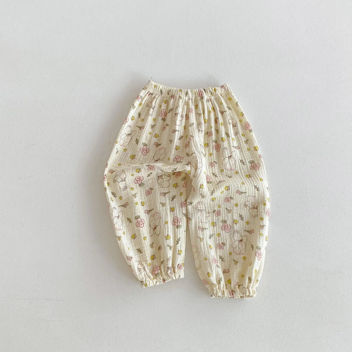 Baby Boys And Girls Summer Clothing Children's Anti Mosquito Pants Loose Casual Printed Cartoon Trousers Kids Clothes Harem Pant