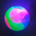 Fun pet toys - Puppy Flash Ball - Dog toys - Spherical shape - TPR multi-color light-up - Elastic ball - Dog training - Throw ba