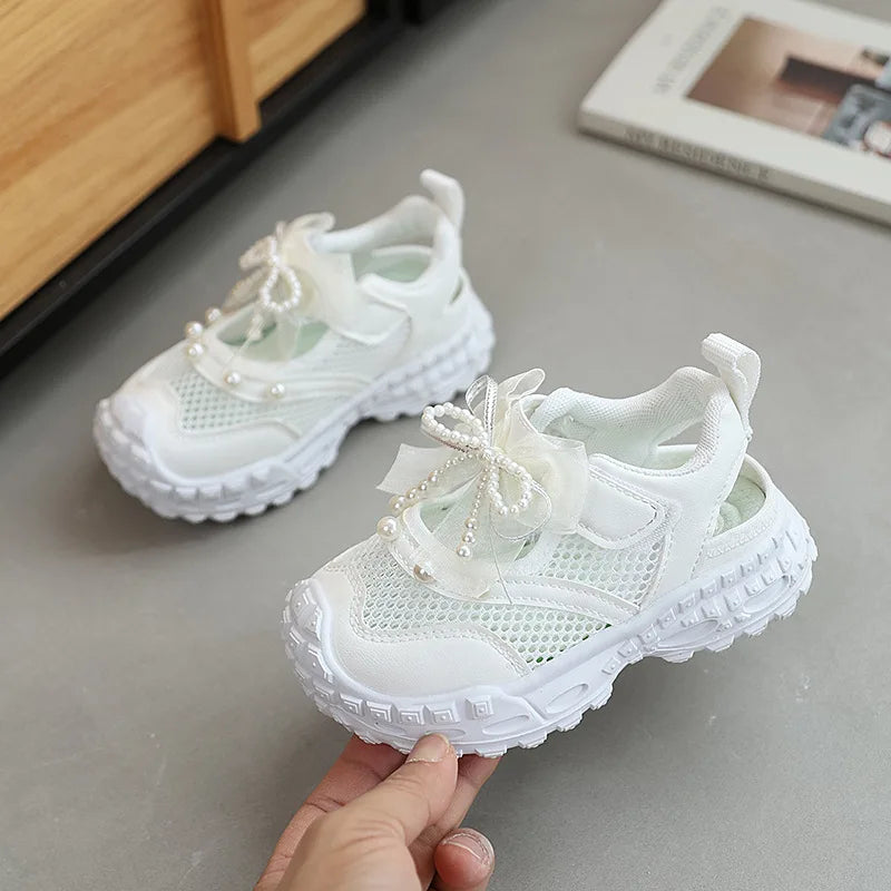 Children's Fashion Sneakers Summer Breathable Sports Sandals Versatile Casual Shoes Kids Soft Soled Beach Shoes Basketball Shoes