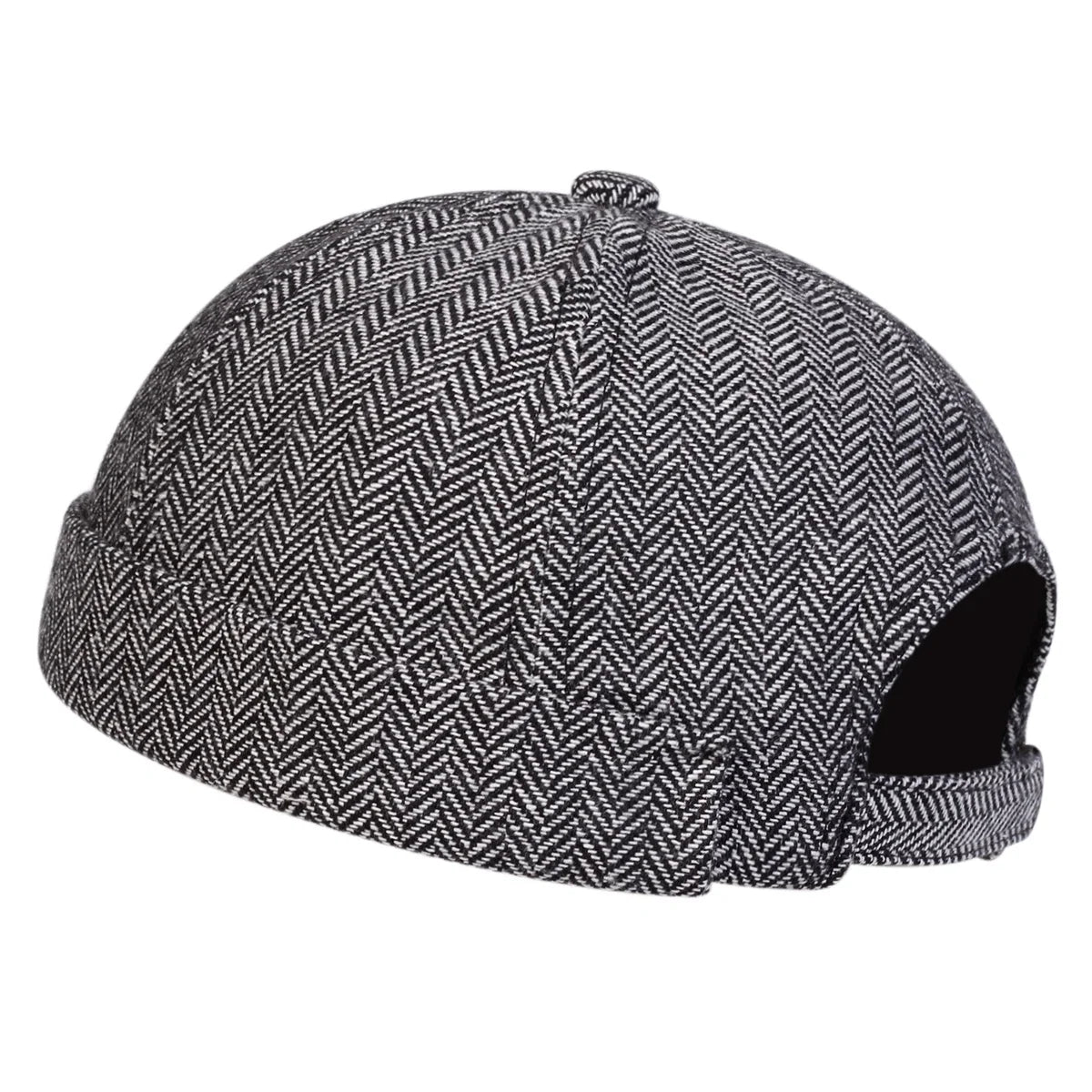 Men Houndstooth Landlord Caps Spring and Autumn Adjustable Melon Skin Hats Literary Hip Hop Hat Painter Cap