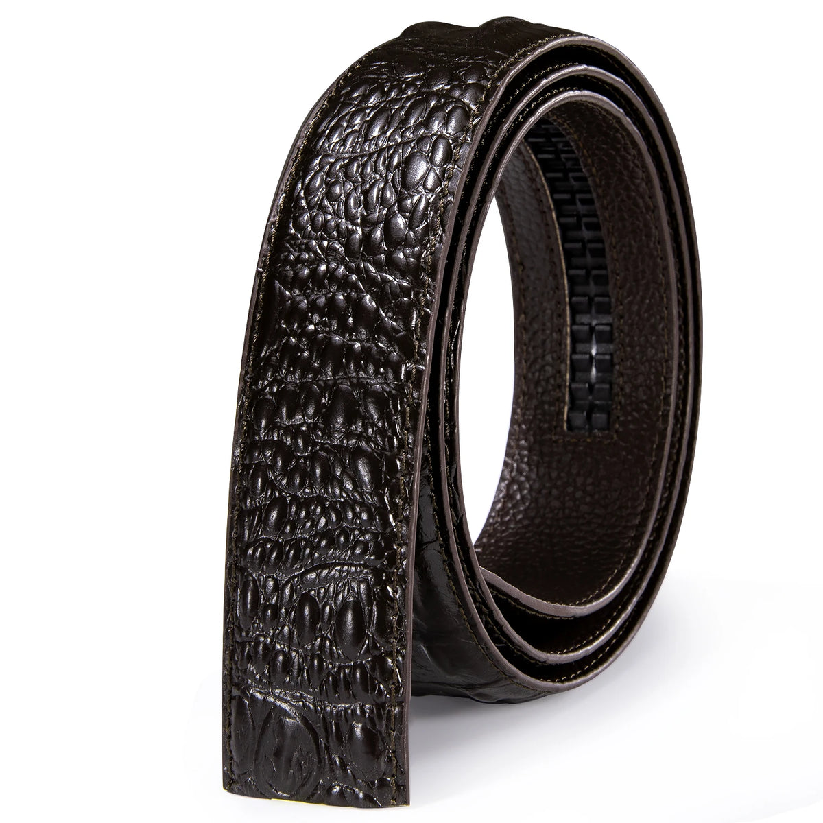 3.5cm Width Mens Replacement Belts Black Blue Brown Red White Green Orange Leather for Automatic Buckles Men Belt Waist Straps