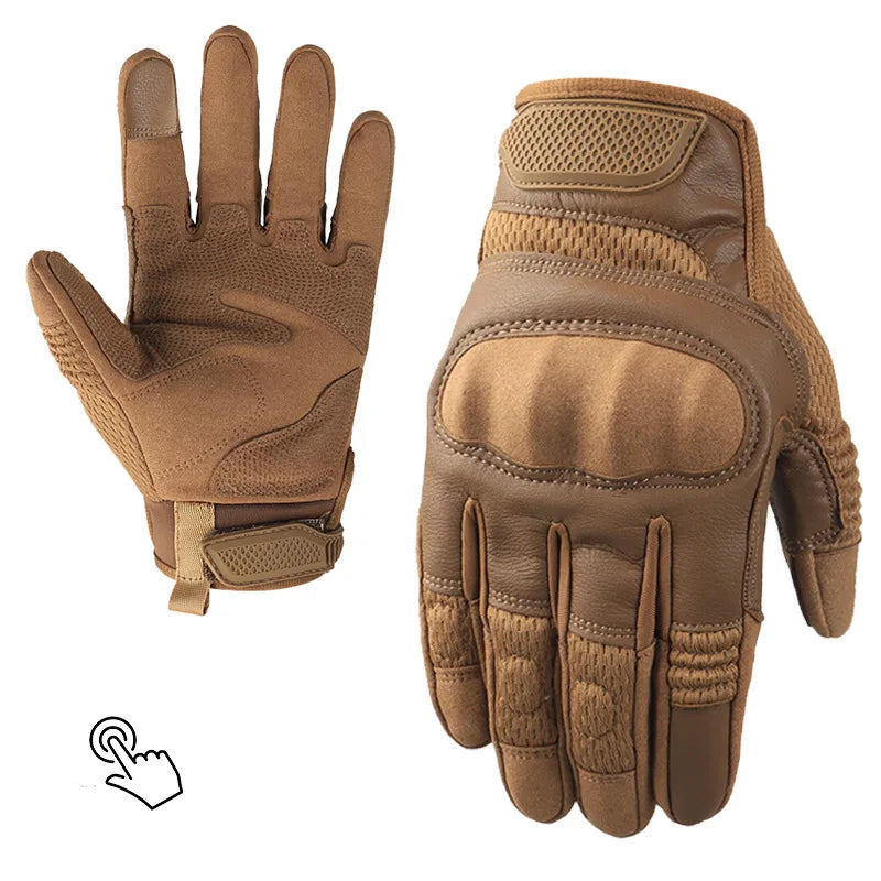 Men's Touch Screen Tactical Gloves Cycling Sports Outdoor Motorcycle Gloves Riding Running Hunting Airsoft Combat Gloves