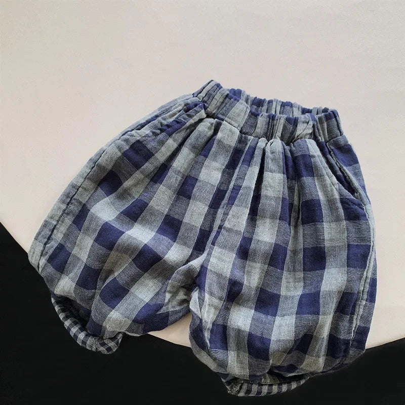 Kids Pants 2024 New Autumn Winter Simple Style Fashion Korean Casual Baggy
