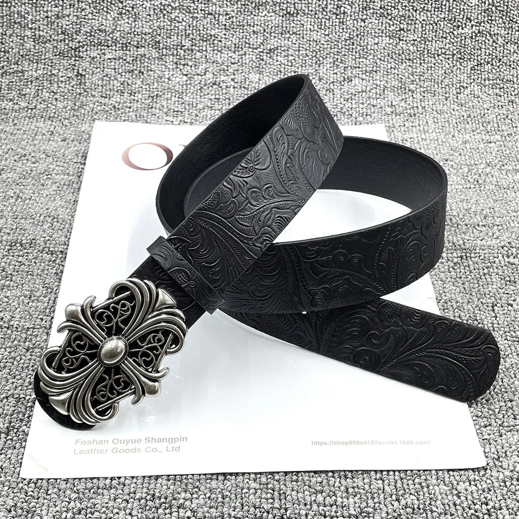 Retro Men's Belt Bohemian Style - Fashion Personalized Belt For Men Women Punk Rock Y2K Belts - For Jeans, Dresses & Casual Wear
