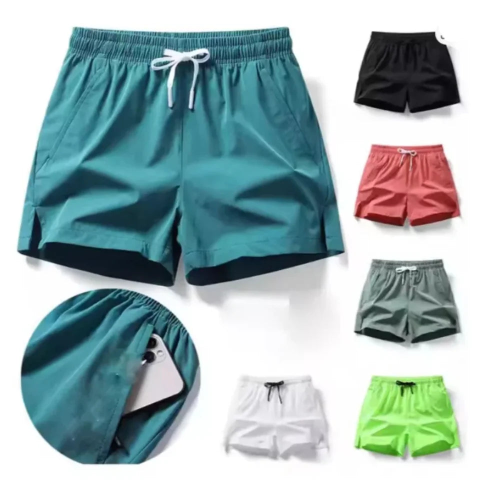 Men's Swim Shorts Summer Colorful Swimwear Man Swimsuit Swimming Trunks Sexy Beach Shorts Surf Board Male Running Clothing Pants