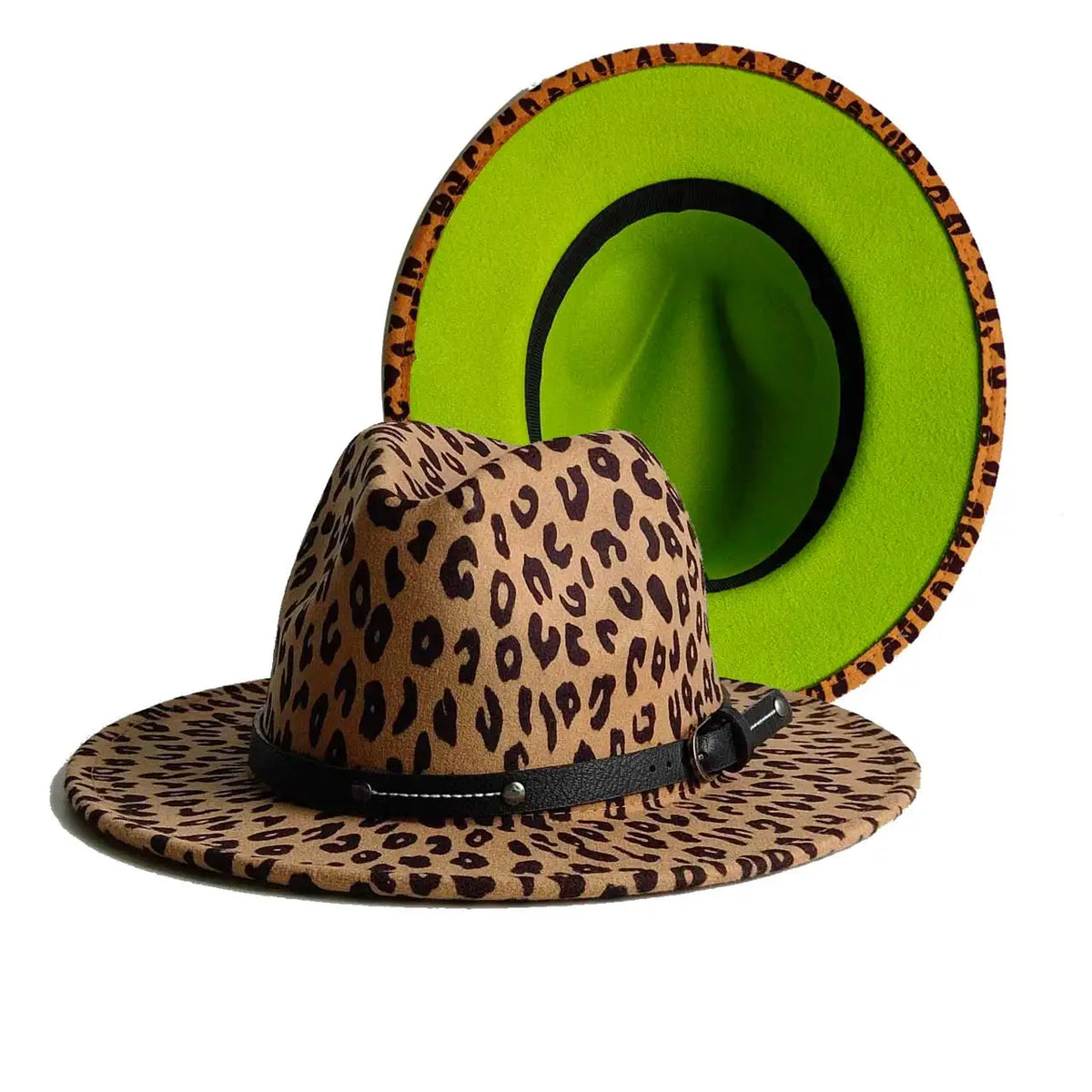 Fedora hat Women's hat wide-brimmed hat Fedora hat autumn winter men retro fashion tie-dye felt jazz Panama hat wedding hat