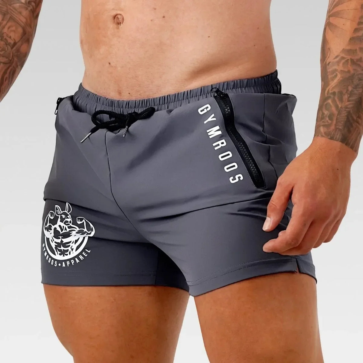Sports Shorts Men Gym Workout Running Shorts Bodybuilding Joggers Summer Fitness Training Jogging Short Pants Male Beach Pants