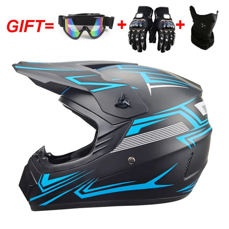 Need Kids Gear? Youth Motorcycle Helmet Off-Road Dirt Bike ATV DH Cross Go-kart Capacete DOT