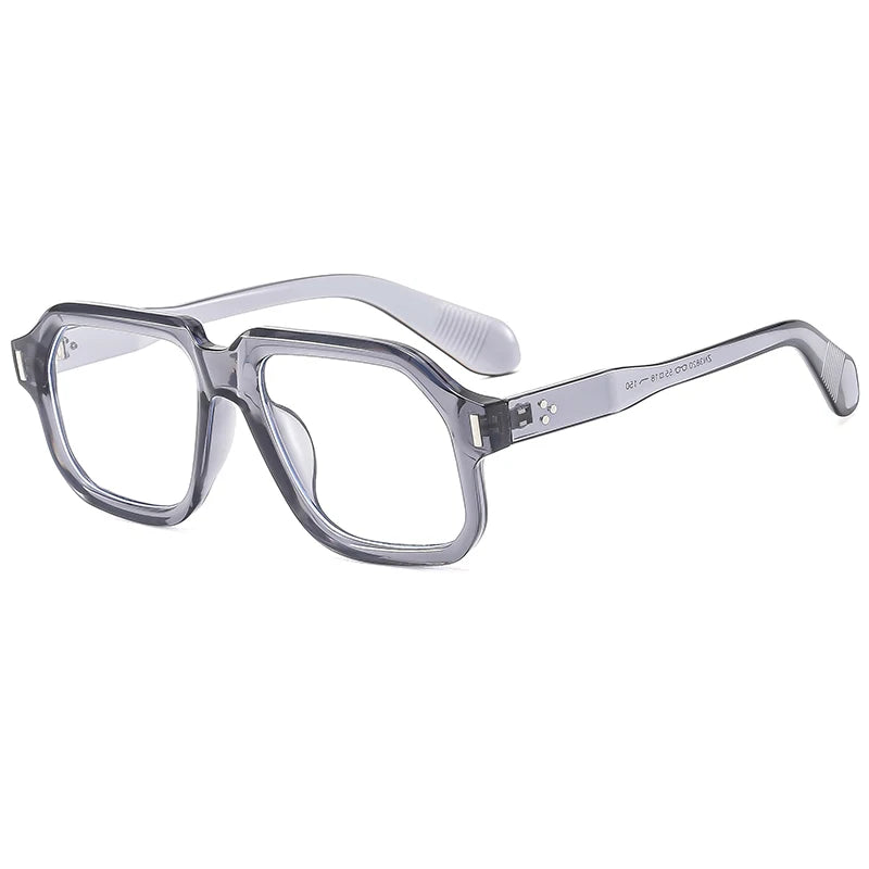 Large Frame Rectangular Sunglasses Women New Fashion Minimalist Style Sun Glasses High Quality Unisex Eyeglasses UV400