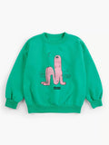 Winter  Sweatshirts for Kids Sweaters Pullover Thicken Warm Girls Hoodies Cartoon Boys Tops Toddler Baby Clothing
