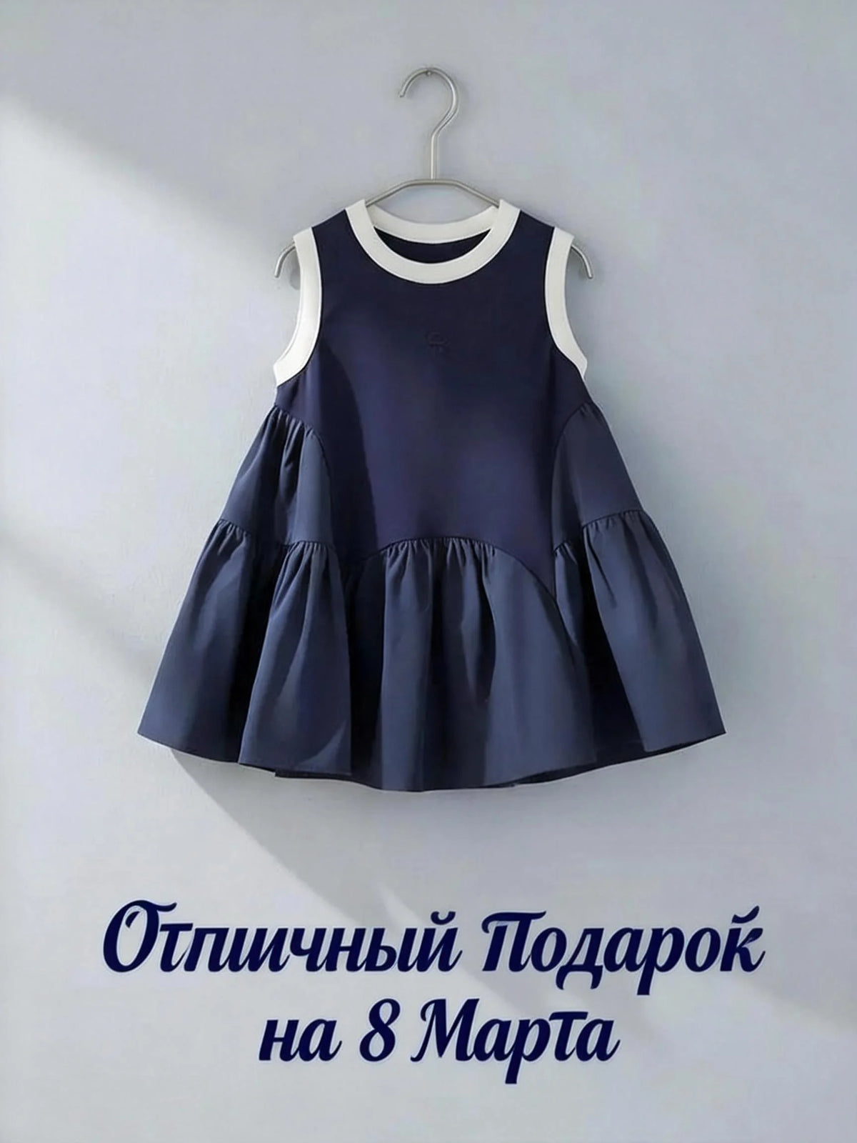 Children's Dress Girls Vest New Summer Baby Fashionable Style Little Girl High-grade Splicing Sleeveless Dress Loungewear Outfit