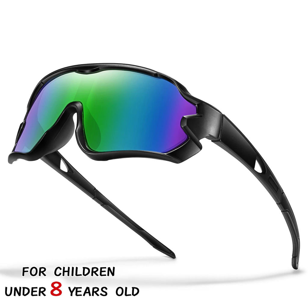 3-8 Years Old Sunglasses Boys And Girls Riding Outdoor Sports Kids Cycling Goggles UV400 Children Camping Fishing Bike Eyewear