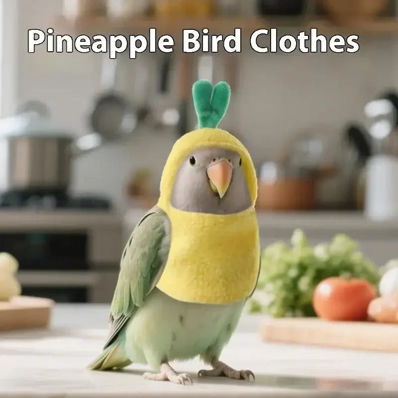 Pet Bird Clothes Parrot Clothing Autumn And Winter Warm Cute Funny Parrot Rabbit Transformation Costume
