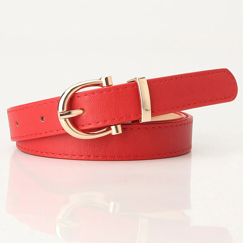 Leather Female Belt Strap Black Brown Green Women Belts Ladies Dress Belt Girls Pants Jean Waist Belt