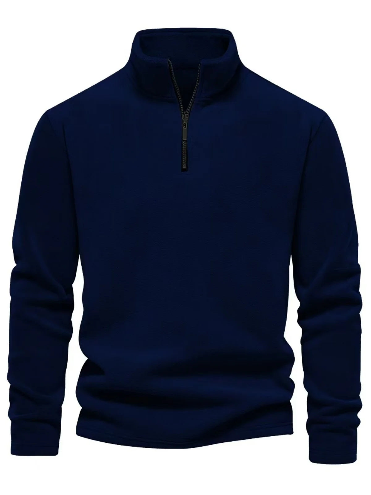 Men's Casual Jacket, Thickly Quilted For Warmth, Fleece-Lined With Zippers, Stylish Pullover Shirt, Men's Sport Shirt