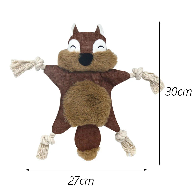 No Stuffed Squeaky Pet Toys for Small Medium Dogs Animals Shape with Knot Puppy Dog Chew Toy Chihuahua Pug Juguetes Para Perro