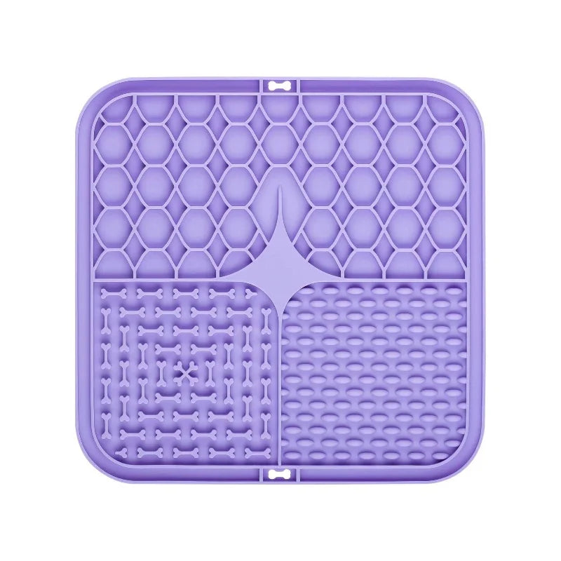 Pet Licking Silicone Pad Slow Feeding Machine Dog Food Board Dispersed Sucker Training Feeding Dog Pet Supplies Slow Food Bowl