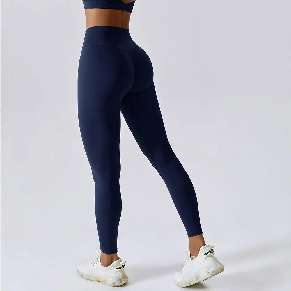 Women Tights Gym Leggings Push UP Yoga Pants Sports Clothes Stretchy High Waist Athletic Fitness Leggings Activewear Pants