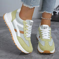 2026 New Women Sneakers Spring Autumn Casual Lace Up Designer Shoes Luxury Platform Loafers Anti Slip Comfort Female Sneakers
