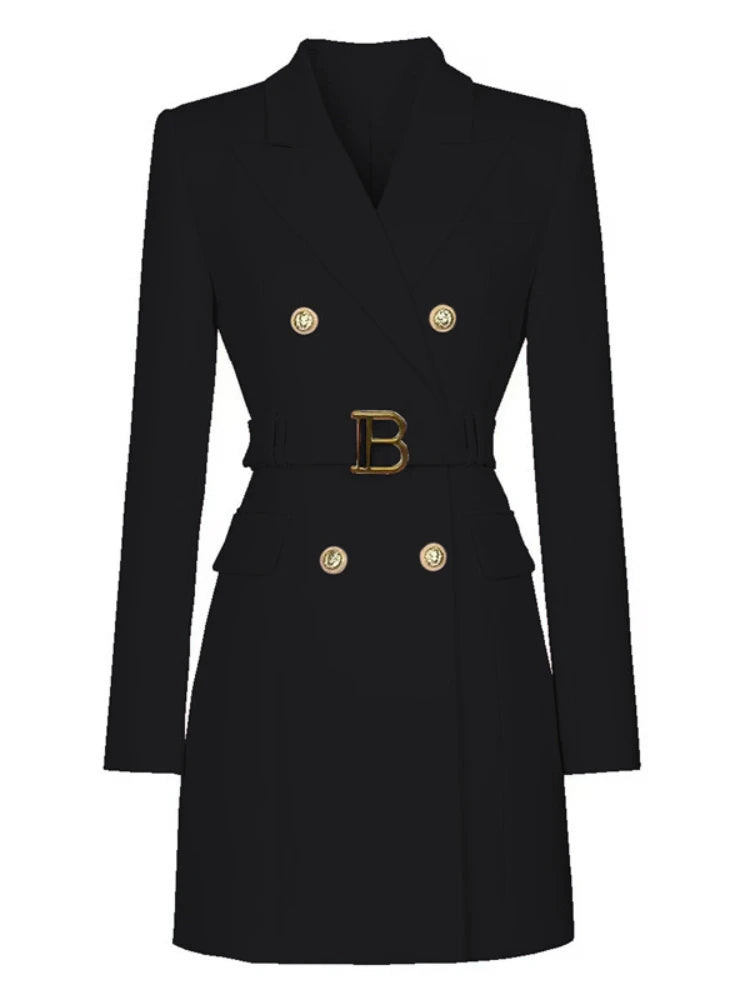 New in Spring Autumn Women‘s Fashion Jacket Women Geometric Elegant Dress Coats Lady Women Slim Office Blazer Women Clothing