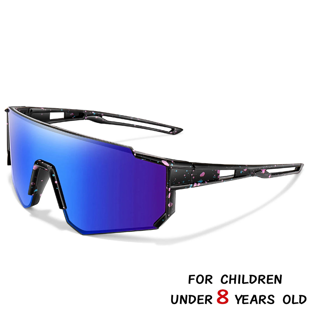 3-8 Year Old Kids Baseball Sunglasses Boys Girls Outdoor Bicycle Glasses UV400 Youth Sport Camping Mtb Bike Kids Eyewear