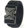 Multiple Styles of Tactical Waist Belts The Men's Buckle Belt Nylon Braided Lightweight Breathable Daily Commuter Men's Belt New
