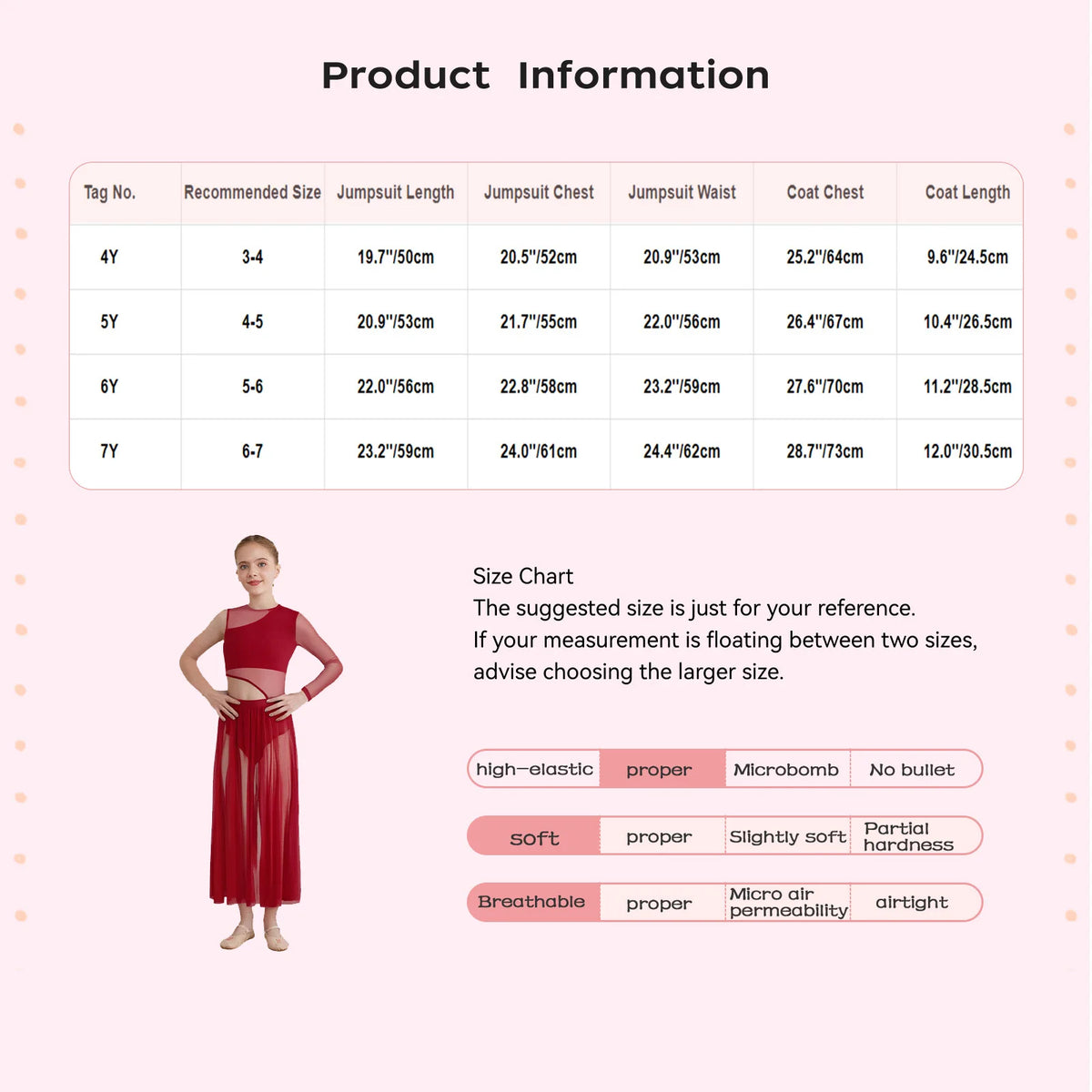Kids Girls Modern Lyrical Dance Dress Round Neck Asymmetrical Cutout Patchwork Sides Split Sheer Mesh Leotard Dress Dancewear