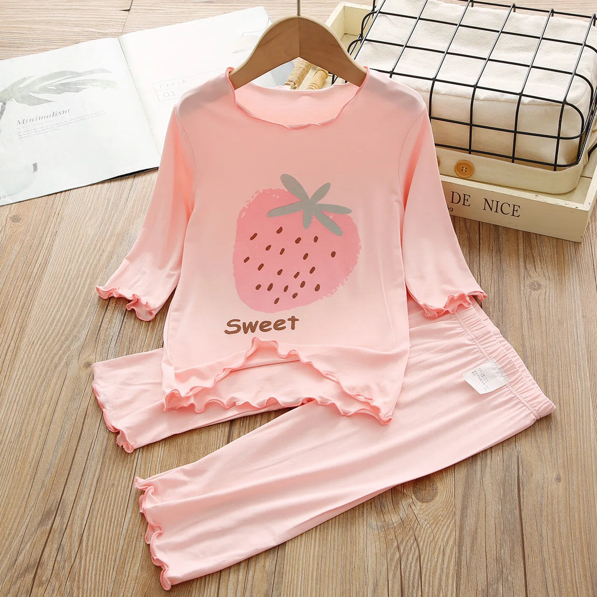 Kids Set Women Pajama Girl Women's Pajamas for Teen Girl Girl's Summer Pajamas Child House Clothing Girls Pyjama Set Loungewear