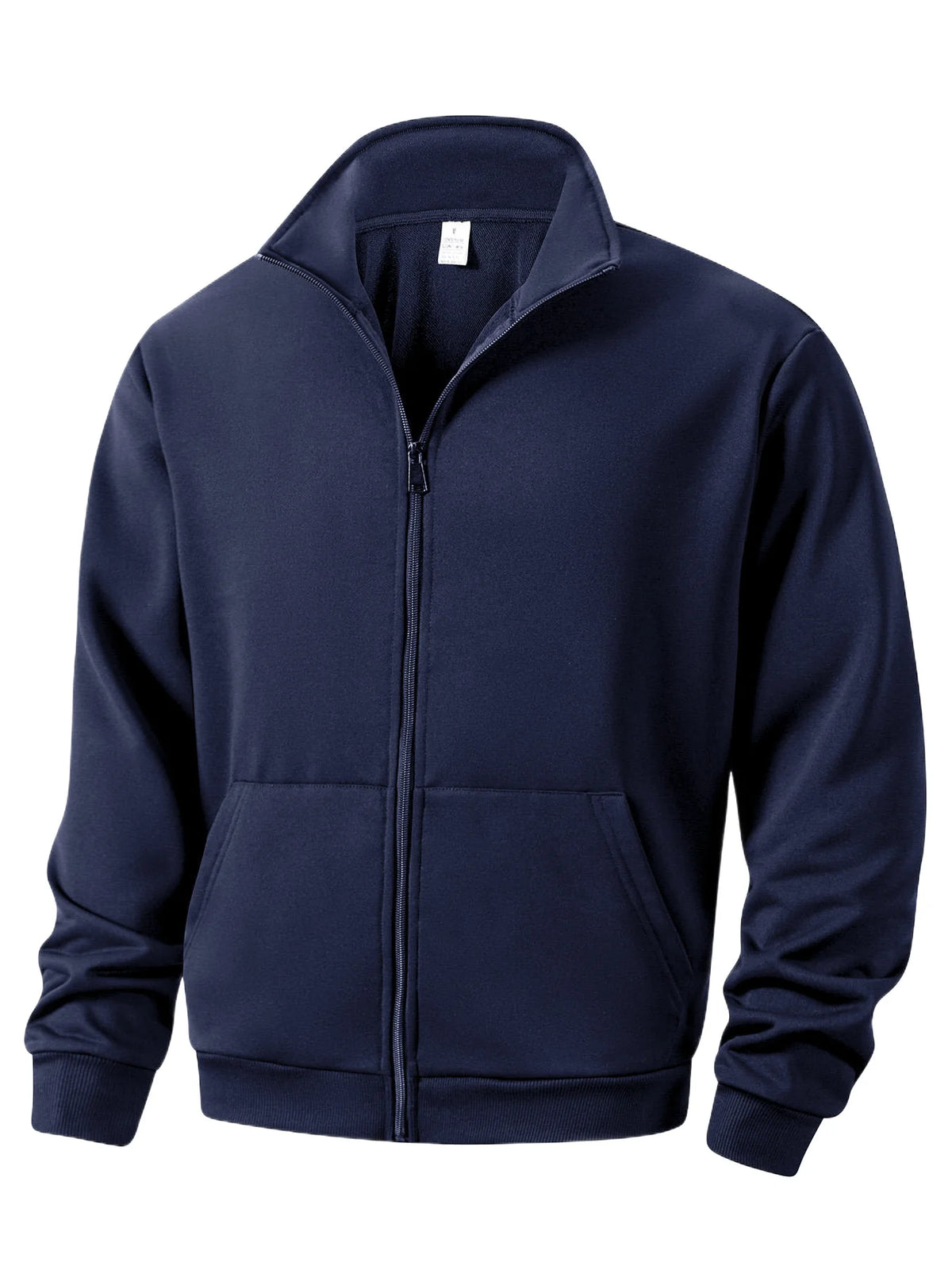 Autumn Men Sweatshirts Long Sleeve Jacket Zip Up Closure Jacket Male Outdoor Sports Slim Fit Windproof Coat Male Clothing