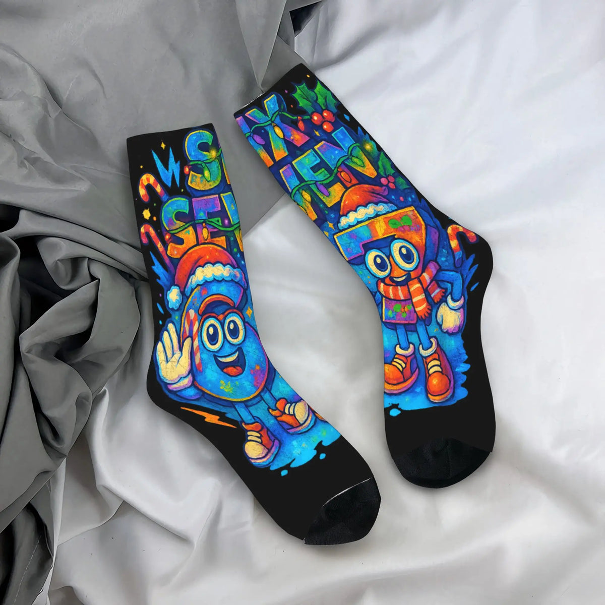 Adults Men Socks Meme 67 Six Seven 6 7 Italian Brainrot  Stockings Winter Novelty Warm Soft Socks Sports Anti Bacterial Socks
