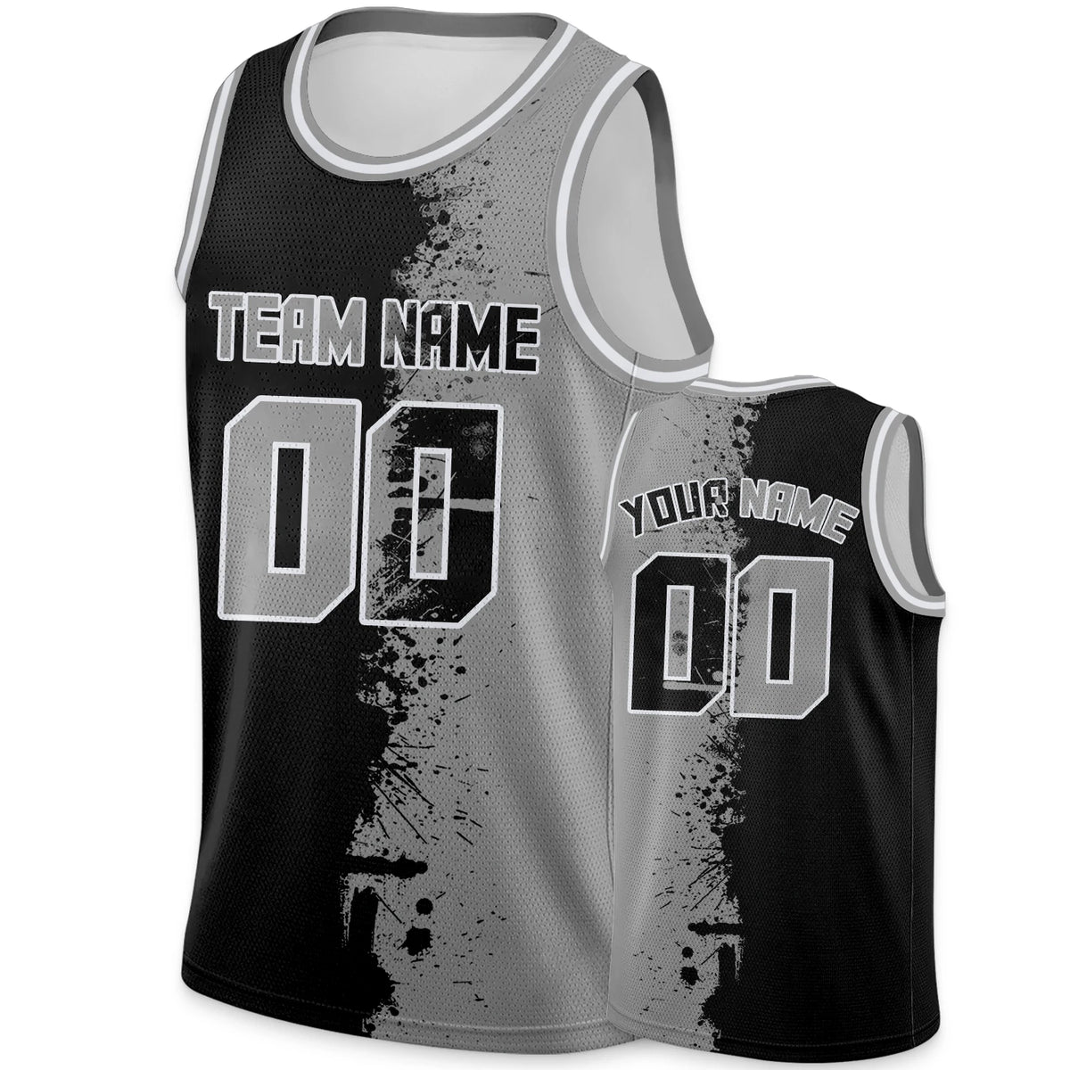 Custom Basketball Jersey Green Black Personanlized Printed Team Name Number Logo Basketball Shirt for Youth Men Women