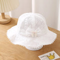 Children's hat - Spring/Autumn, lace style, lightweight, cute princess hat for girls, baby size, pure cotton, breathable, fishin