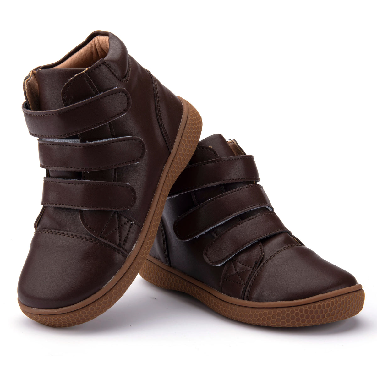 PEKNY BOSA Leopard boots kids shoes for girl ankle shoes soft bottom leather boots wide toes chid barefoot shoes for boy