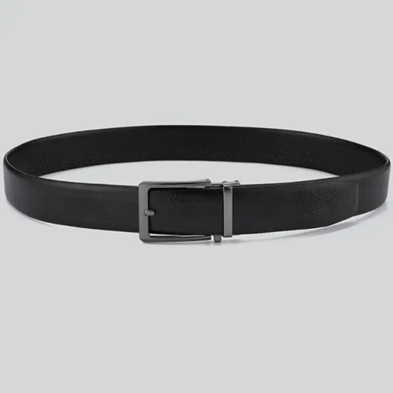 Men's Women's 3.5cm Click Belt With High Quality Alloy Automatic Buckle Unisex Classic Business Belts For Jeans Waist Strap