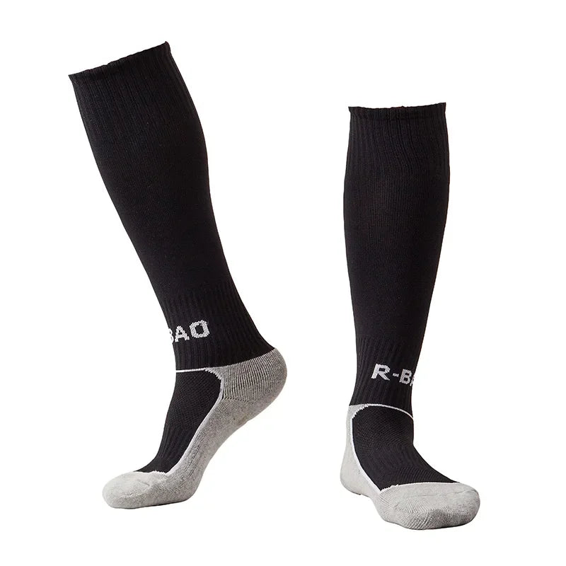 Kids Soccer Socks Boys Girls Knee High Long Sport Compression Football Socks Youth Big Children 3-7 8-13 Years Old