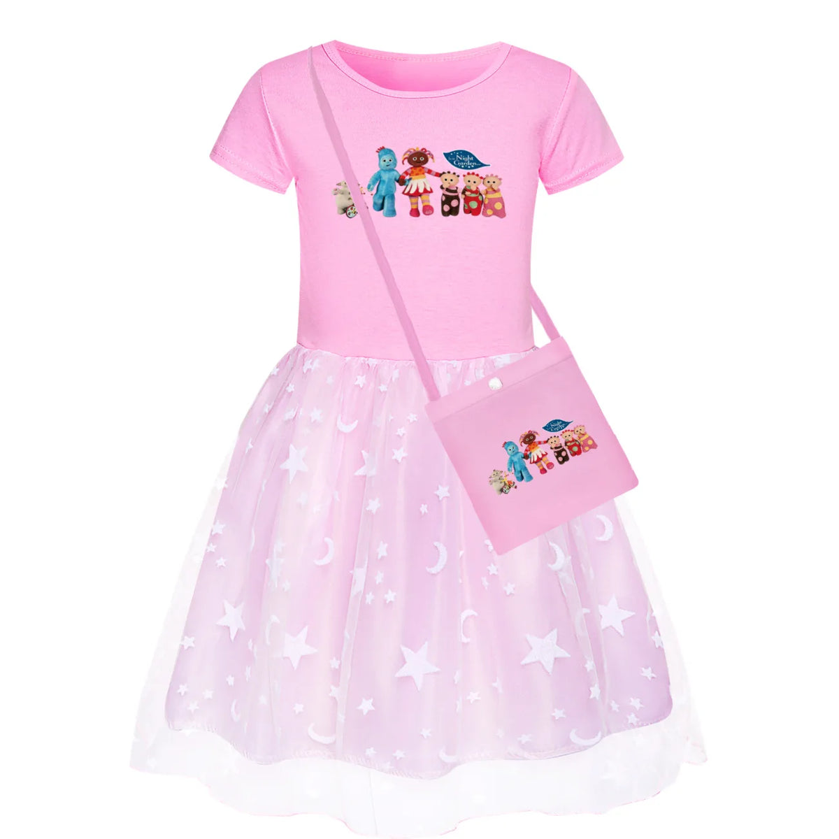 In The Night Garden vestido Kids Carnival Cosplay Dress Baby Girls Lace Casual Dresses Children Birthday Party Halloween Costume