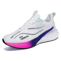 Men Women Carbon Running Shoes Lightweight  Mesh Breathable Non-Slip Marathon Running Shoes Fashion Road Jogging Sports Shoes