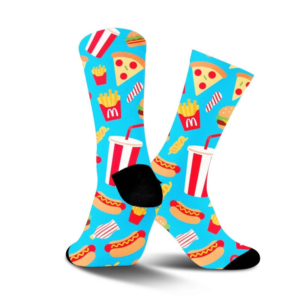 Kid-Friendly Cycling Socks: Colorful and Comfortable, for Young Cyclists. Encourage Kids to Love Cycling!