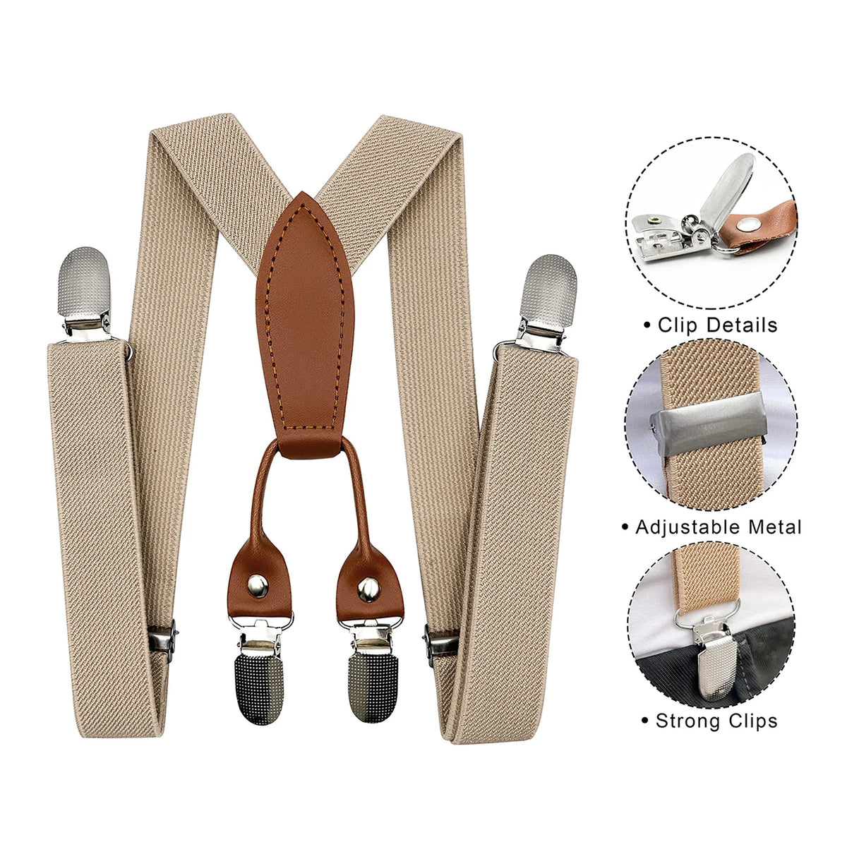 Elastic Kids Suspenders Fashion Children Boys Girls Y-Back Braces Adjustable Suspenders Baby Wedding Ties Accessories Gift