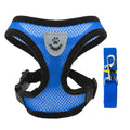 Walking Cat Harness Vest Lead Leash for Puppy Dogs Collar Polyester Adjustable Mesh Dog Harness for Small Medium Pet Accessories