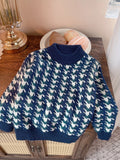 Boys' Sweaters for Autumn and Winter, Stylish Round-Neck Knitwear for Young Children, Pullover Warm Tops for Kids, Trendy
