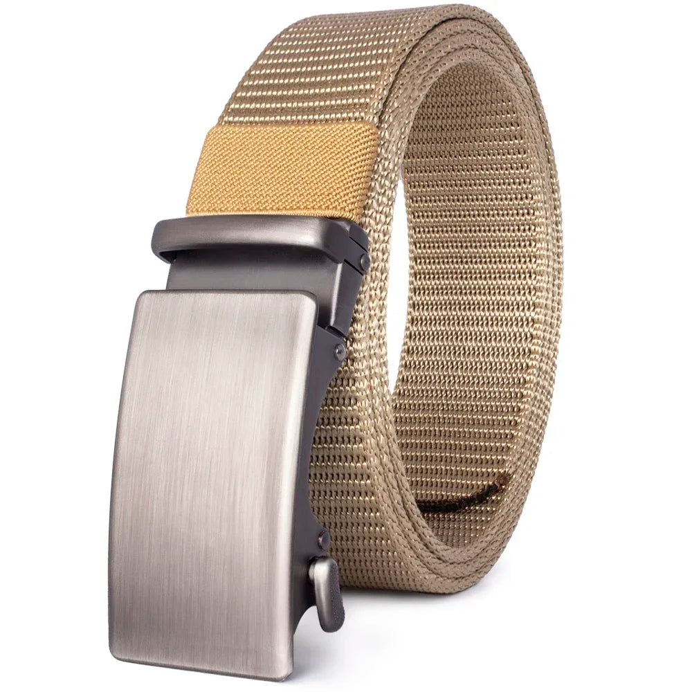 Men Belt Nylon Breathable Belts For Men Leather Belt Cowboy Designer Outdoor Tactical Belt Military Gifts Women Automatic Buckle