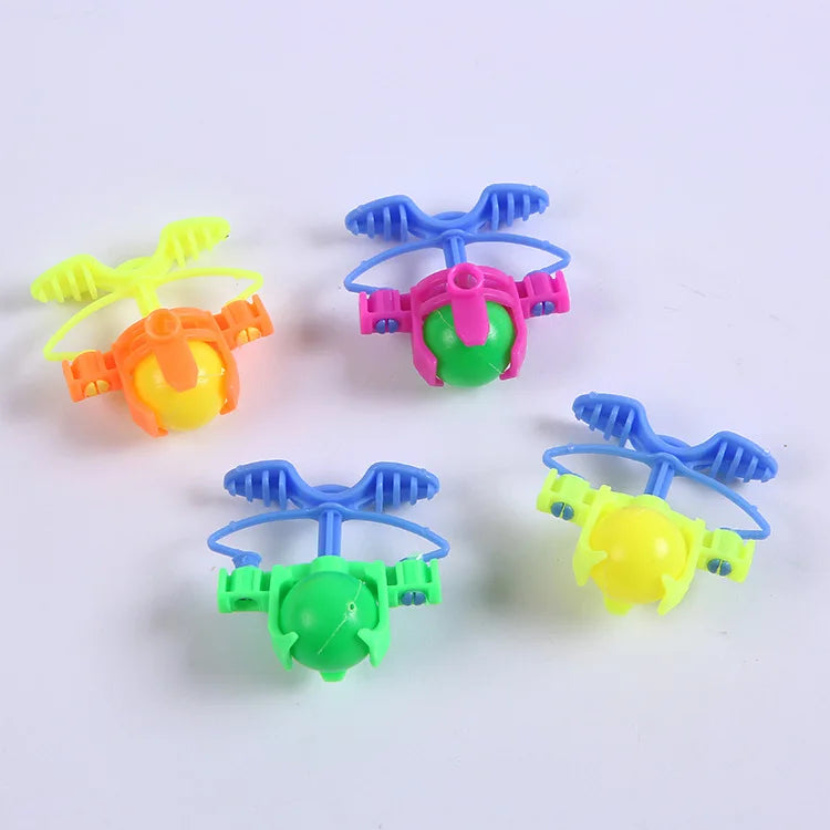 5pcs Fashion Outdoor Sports Funny Interactive Games Toy Mini Trickster Toy Claccis Creative Ejection Ball Toys For Kids Gift