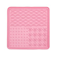 Pet Licking Silicone Mat, Slow Feeder Dish for Dogs, Silicone Suction Cup for Dog Bathing, Food Training Dog Feeder Supplies
